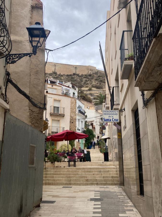 Private Terrace-Romantic-Sea, Castle Views-Central Alicante Exterior photo